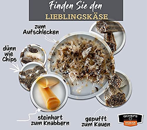 QCHEFS Dental Flakes | Comida para Perros | contra el Mal Aliento | Limpieza Dental | Bienestar para alérgicos | Aliento y la Placa