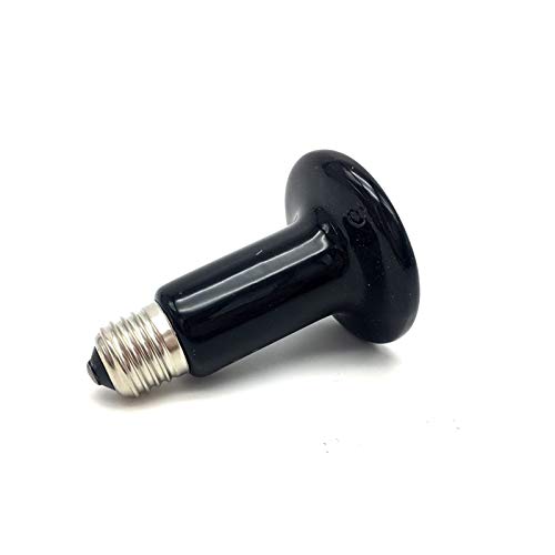 qidongshimaohuacegongqiyouxiangongsi Inicio y Cocina Bombilla Pet Reptil infrarrojo lejano de cerámica Calefacción lámpara de Calor emisor de luz 25W 50W 75W 100W 150W 200W (Color : 200W)
