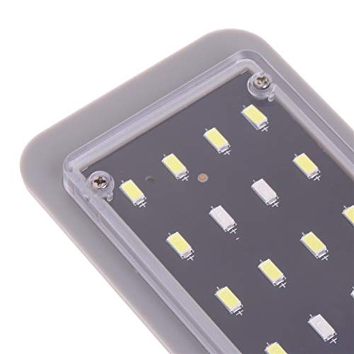 qidongshimaohuacegongqiyouxiangongsi Inicio y Cocina Luz del Acuario de 15W Fish Tank 40 LED de la Pantalla táctil Temperatura de Alto Brillo alumbramientos Barra de Pescado acuática for Mascotas