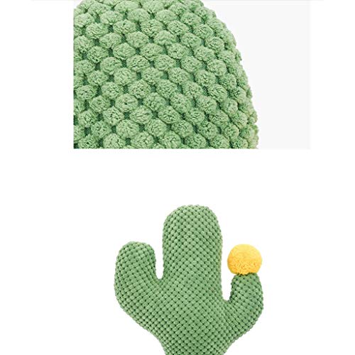 QIFFIY Arbol Gato Torre Gatos 26"Alto Cactus Cat Rasguing Post For Kittens Adult Gatos, Jute Scratch Pole Cactus Catw Glaw Scrapidor con una Bola de Yute Colgante