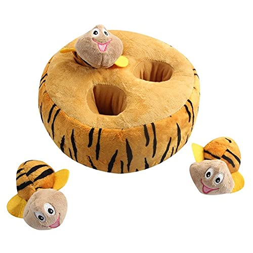 QIXIAOCYB Pet Dog Toys PLUSUS Bee FIEMBRE HOGA DESCUENTA DESCUENTA DE PUCHUZE DE Juegos INTERACTIVOS Perros DE Perros DE Juguete DE Juguete DE Juguete MOSTICO SUMINISTRAS