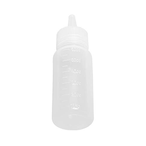 quanjucheer - Botella de alimentación para Mascotas, Agua de Leche, alimentador de enfermería, pezón, Perro, Gato con Cepillo