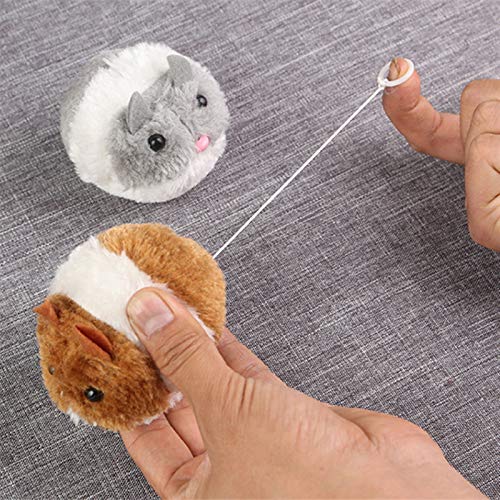 QWEQWE 1pc Lindo Gato Juguetes Gatito Gracioso Rata Seguridad Peluche pequeño ratón Juguete Interactivo Peluche Juguete Regalo Regalo ratón Mascota (Color : 1)