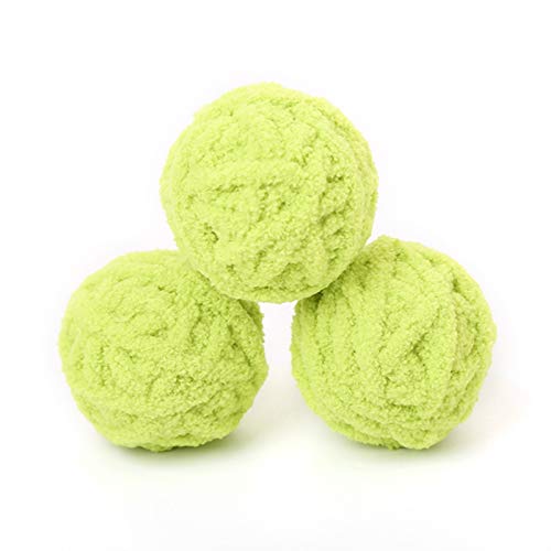 QWEQWE Divertido camión Largo Gato Juguete Mascota Bola de Mascota Gatito Cola Larga Pelea borrosa traqueteo rasguño Toys Lana Cuerda Tejido Pet Teaser Ball (Color : Gray, Size : 5x5x5cm)