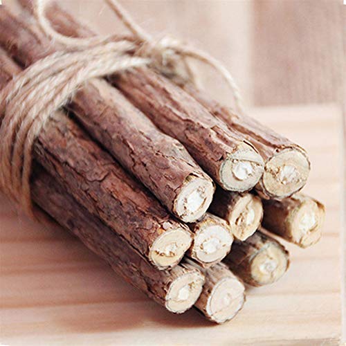 QWEQWE Natural Catnip Stick Cat Limpieza Dientes Molar Pasta de Dientes Stick Actinidia Fruta Gato Snacks Sticks Pet Cat Limpieza (Color : Thick 2pcs)