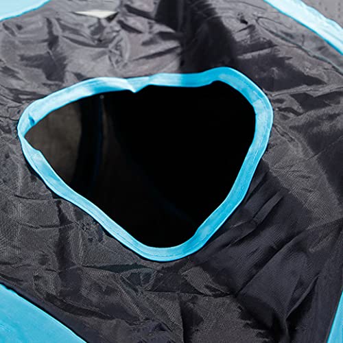 QYXY Gato Jugar Túnel Casa del Laberinto, Túnel para Gatos, Juguete con Pompón Y Campanas para Gato, Túnel Plegable Y Juguetes para Gatos con Bolsa De Almacenamiento para Cachorro De Conejo Gatito
