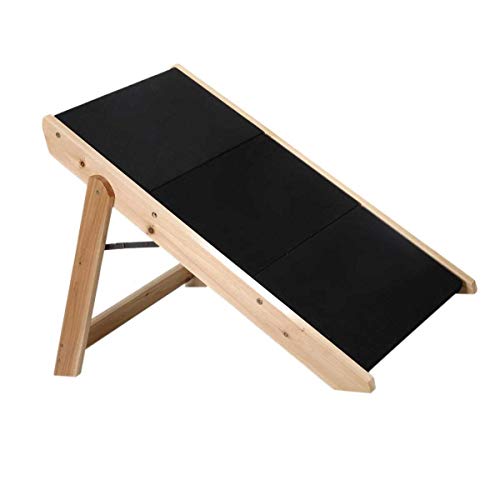 Rampa Plegable para Mascotas Escala de Madera Plegable del Perro casero Escalera del Juguete del Gato de Escalera Amazon Escalera for Mascotas Rampa Portátil para Perros y Gatos