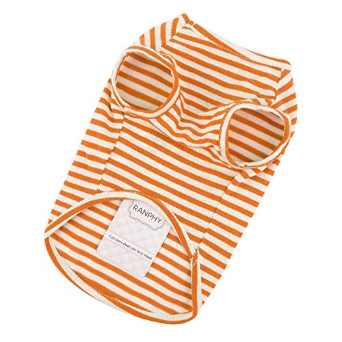 Ranphy Ropa para perros pequeños Boy Girl Puppy Shirt Daisy Pattern T-Shirts Perrito Gatito Pullover Chaleco Gato Sin Mangas Camiseta Transpirable Verano Perrito Ropa Mascota