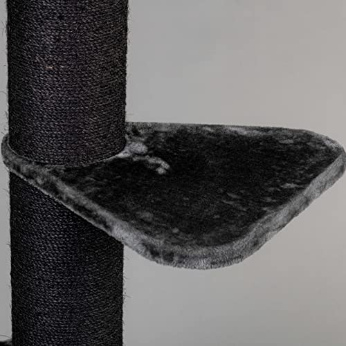 Rascador para gatos grandes Royalty Blackline Gris oscuro baratos arbol xxl maine coon gato adultos gigante sisal sofa escalador torre Árboles rascadores cama cueva repuesto medianos