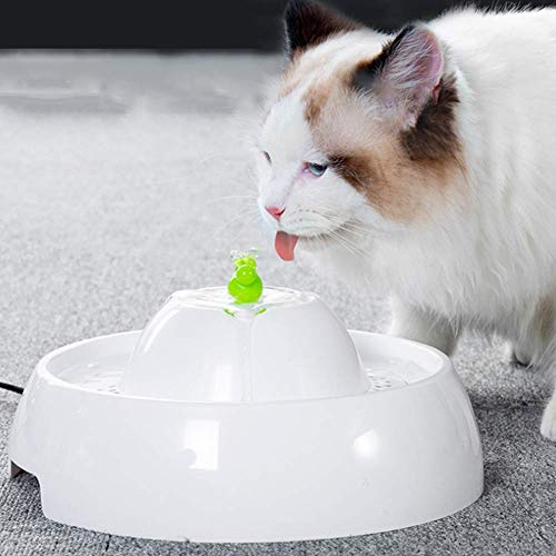Recipiente Mascotas Dispensador Agua y oxígeno Activo Mascotas Circulación automática Gatos y Perros Fuente alimentación Inteligente Fuente Agua Potable
