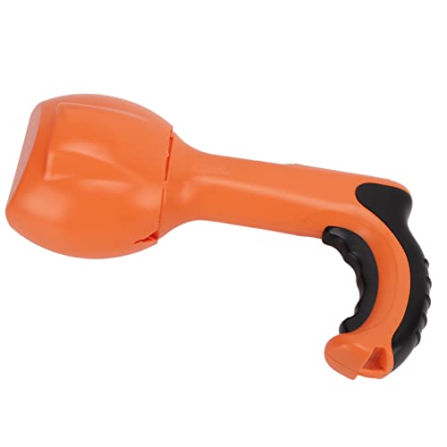 Recogedor de Inodoros para Perros, Limpiador de Heces para Perros Resistente a la Corrosión para Mascotas para Perros(naranja)