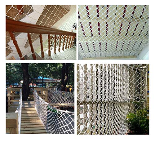 Red de protección de escaleras Balcón Contra La Caída Red Neta For Niños Red Neta Gato Neta Protección de La Red Neta Red de Seguridad Decoración Neta Jardín de Infantes Parque Infantil Estadio Multiu