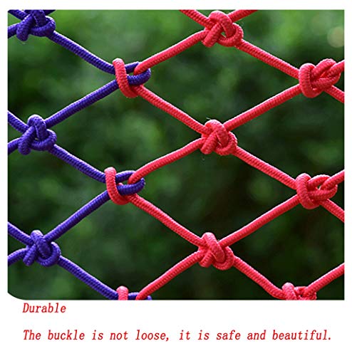 Red de Protección Válida para Múltiples Usos Ideal Color Decorativo Red De Seguridad For Niños Red De Tejer Red De Protección De Balcón Red De Seguridad Red De Guardería Jardín De Infantes Cerca De Pr