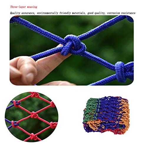Red de Protección Válida para Múltiples Usos Ideal Color Decorativo Red De Seguridad For Niños Red De Tejer Red De Protección De Balcón Red De Seguridad Red De Guardería Jardín De Infantes Cerca De Pr