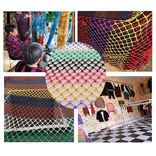 Red de Protección Válida para Múltiples Usos Ideal Escalera/Balcón/Niño/Mascota/Gato Red de Protección Para Cercas Red de Jardín de Infantes Red Imagen en La Pared Red Decorativa Resistente a La Cuerd