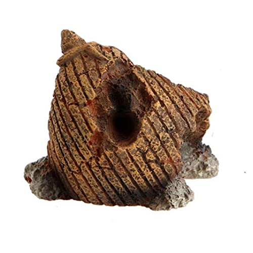 Resina Artificial Antiguo Faraón Egipcio Esfinge Ruinas Pilar Roman Style Estatua Acuario Decoraciones del Acuario Ornamento