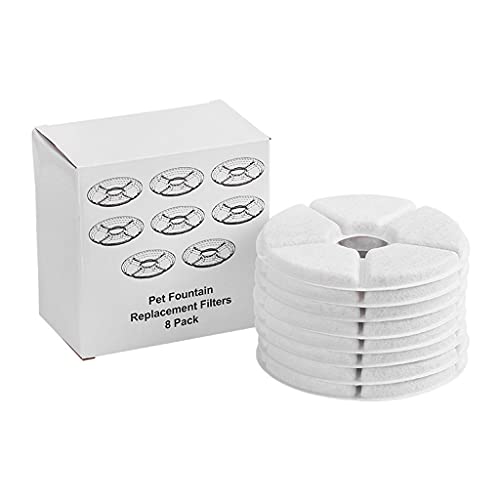 RG-FA Filtro de carbón activado dispensador de fuente de agua para mascotas para perro gato - 16