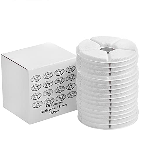 RG-FA Filtro de carbón activado dispensador de fuente de agua para mascotas para perro gato - 16