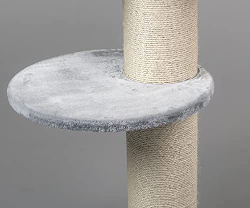 RHRQuality Maine Coon Sleeper Plus - Rascador grande para gatos, estable, tamaño XXL, color gris claro