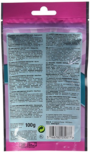 Riga – 3087 – miouly Pollo Peces 100 g – Dulces Gato