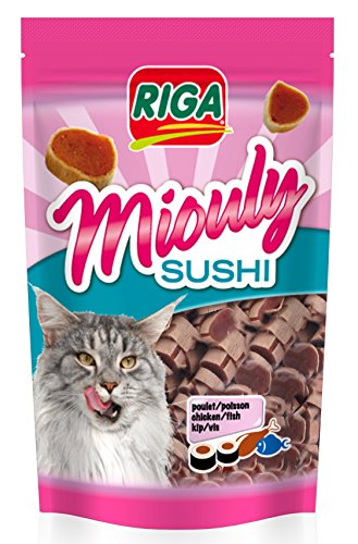 Riga – 3087 – miouly Pollo Peces 100 g – Dulces Gato