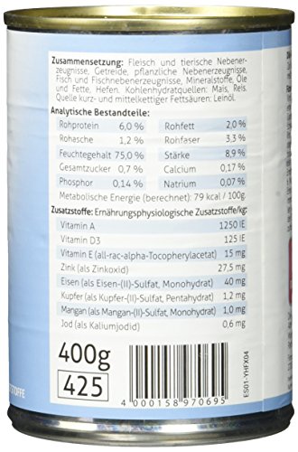 Rinti Canine - Dieta renal de Pollo, 6 Unidades (400 g)