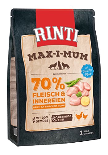 Rinti Max I-Mum pollo + verduras 1 x 1 kg sin cereales para perros adultos