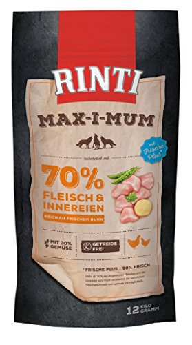Rinti Max I-Mum pollo + verduras 1 x 1 kg sin cereales para perros adultos