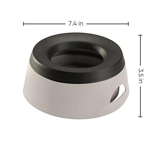 Road Refresher Non Spill Water Bowl Grey Small