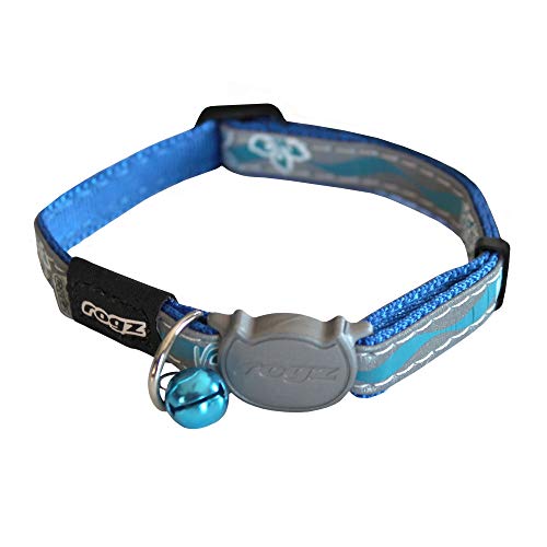 Rogz Catz Nightcat Collar, Morado