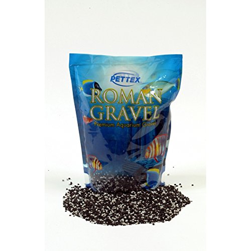 Roman Gravel Grava de Acuario, Gris (Alpine White), 8 kg