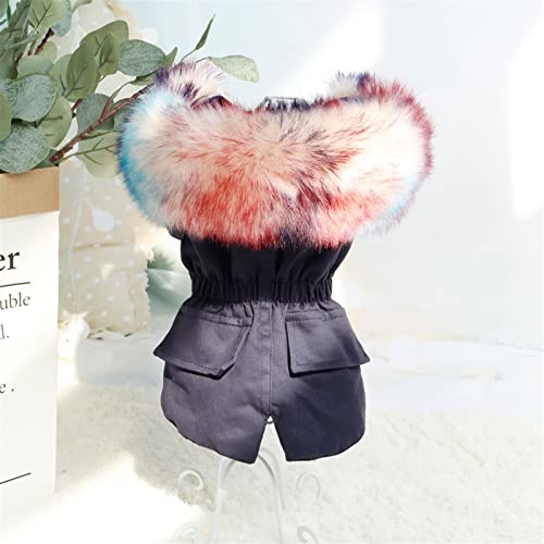 rongxin Caliente ORDE DE Invierno Ropa DE Perro DE Lujo Cove DE Perro DE Lujo CAPUSIONES For PEQUEÑOS Perro Medio A Prueba De Viento Ropa For Mascotas Fleece Forrada Chaqueta De Cachorros