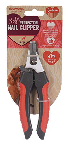 Rosewood 07101 Soft Protection - Tijeras para uñas de Perro, peluquería, tamaño pequeño