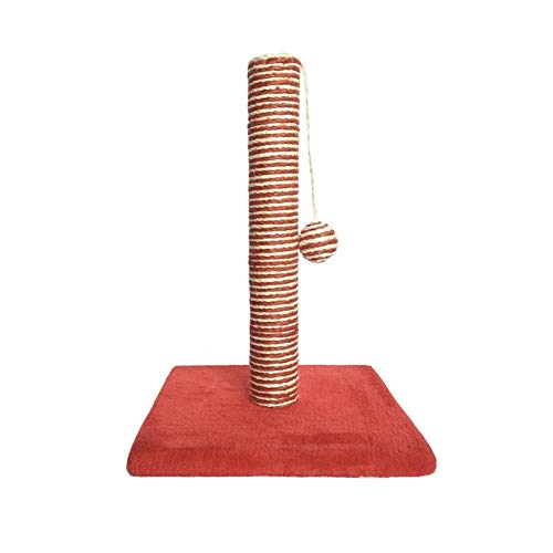 Rowe Rascador para Gatos Altura Árbol Escalador Arañar Gato rasguña el árbol de Color-Que Coinciden Que se Condo Muebles arañazos Gato de Juguete con la Bola de Salto for los Gatitos