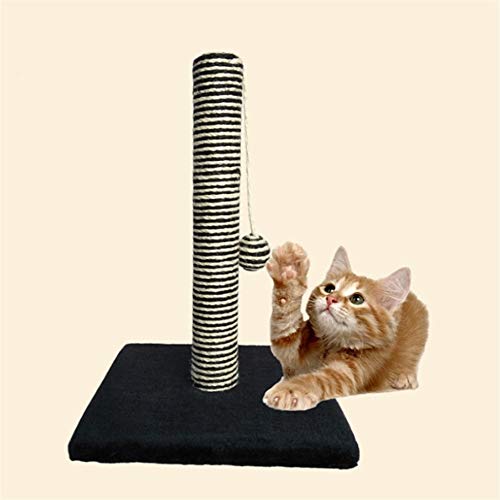 Rowe Rascador para Gatos Altura Árbol Escalador Arañar Gato rasguña el árbol de Color-Que Coinciden Que se Condo Muebles arañazos Gato de Juguete con la Bola de Salto for los Gatitos