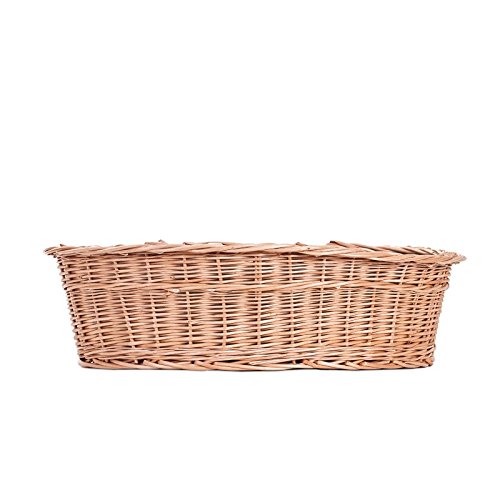 S de wicker24 502 – 80 brąz Perros Cesta de Mimbre, Cesta, honiggelb, 80 x 60 x 26 cm