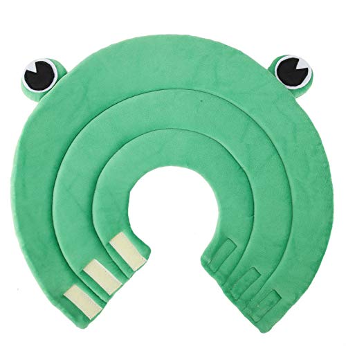 SALUTUYA Esponja Transpirable y cómoda, Anillo antilamido para Mascotas, Collar de recuperación para Mascotas para Perros medianos y Grandes,(M)