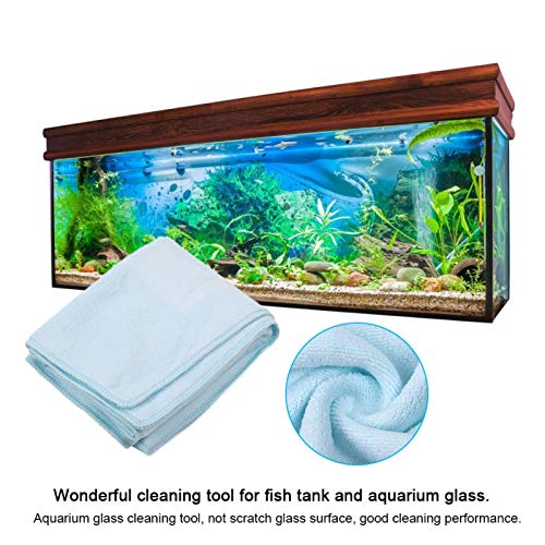 SALUTUYA Toalla de Limpieza Toalla de Limpieza de pecera 2 tamaños para Acuario Toalla de Limpieza de Acuario Herramienta de Limpieza de Acuario(70 * 140cm)