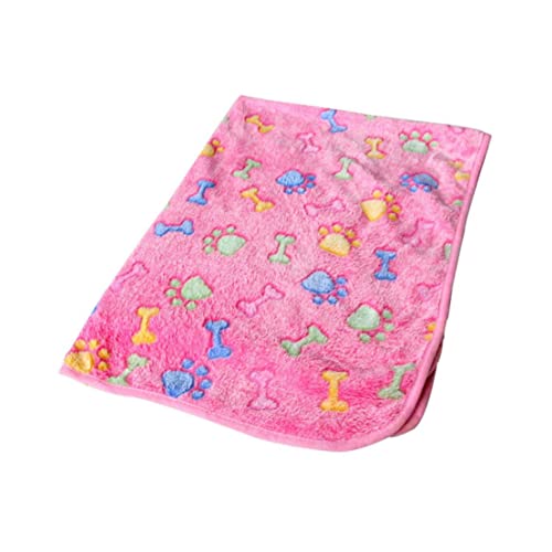 Sanfiyya Manta de Mascotas Manta Caliente es Adecuada para pequeñas y Medianas perreras para Perros, Gato, Gato, Suaves, Mantas cálidas,