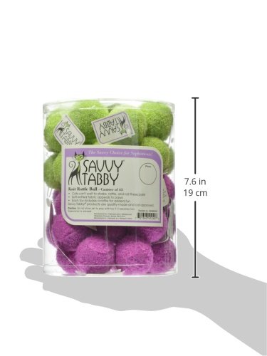 Savvy Tabby us4660 45 (45 Piezas ST Knit sonajero Pelota)