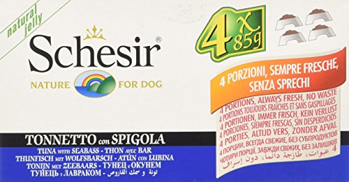 Schesir Agras delic Dog 4 x 85 gr.85 Fil.to/spig.