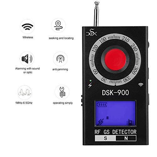 Sdfafrreg Detector, Mini Detector De Señal Duradero, para Detectar La Señal del Teléfono Móvil Detectar La Cámara Estenopeica(Estándar Europeo 110-240V)