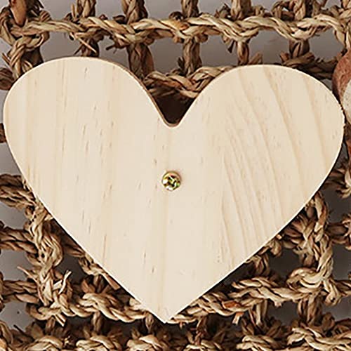 SeniorMar-UK Juguete de hámster conejo accesorio pequeño juguete animal para mordisquear y conducir aburrimiento roedor Accesorios con masticar madera de juguete
