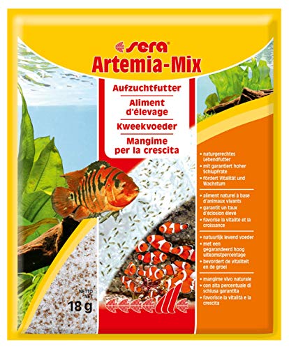 Sera Artemia-Mix - Comida para Peces, 18 g
