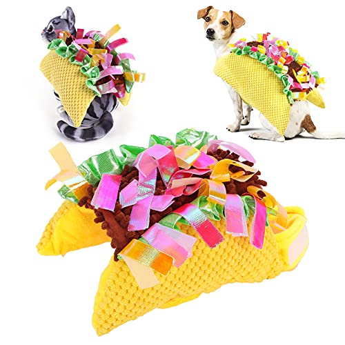 Shanrya Disfraz de Mascota, Compatible con Lavado a Máquina. Cosplay de Halloween para Cachorro Material de Algodón Transpirable Cómodo Y de Moda para Cachorros Y Gatitos(Pancho, S)