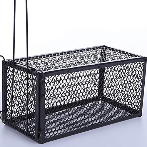 SHANYUR Jaula De Trampa De Metal Automática Trampa para El Hogar Caja De Hámster Roedor Control De Animales Humano Ratón Jaula De Ratas Cebo Vivo