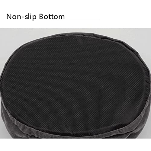 SHENGYAO Cama ortopédica para Perros Grandes, medianos y pequeños, Cama para Mascotas, sofá para Dormir para Perros, Parte Inferior Antideslizante, Cama Suave para Cachorros,Light grey-50 * 43 * 16cm