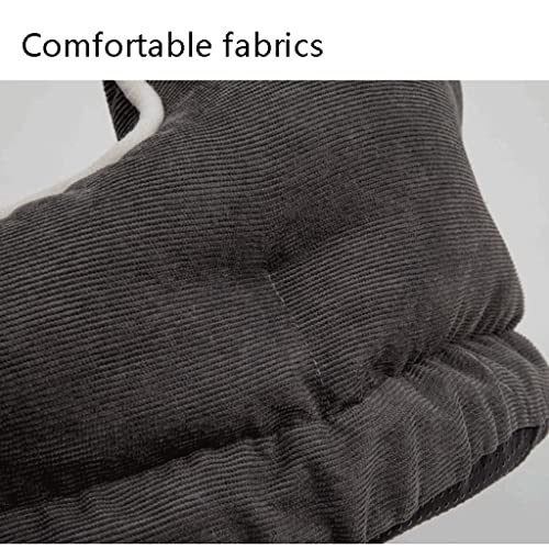 SHENGYAO Cama ortopédica para Perros Grandes, medianos y pequeños, Cama para Mascotas, sofá para Dormir para Perros, Parte Inferior Antideslizante, Cama Suave para Cachorros,Light grey-50 * 43 * 16cm