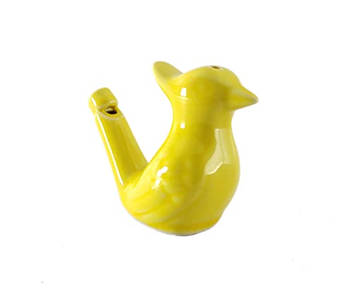 SHREE GANESH ENTERPRISES Estilo Vintage Dos Cerámica & Arcilla Animal Figurativo Bird Water Silbato Juguete Instrumental Musical – Silbato de Pájaro de Terracota – Pájaro de arcilla hecho a mano