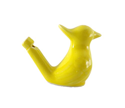 SHREE GANESH ENTERPRISES Estilo Vintage Dos Cerámica & Arcilla Animal Figurativo Bird Water Silbato Juguete Instrumental Musical – Silbato de Pájaro de Terracota – Pájaro de arcilla hecho a mano